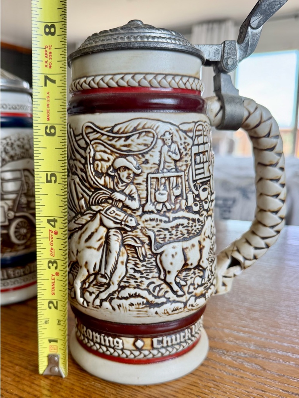 Avon Handcrafted Ceramic collector Steins 1977-1980 - Picture 2 of 14